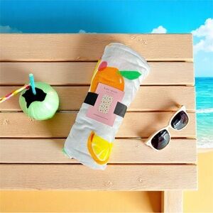 Kate Spade Fresh Fruit Oversized Beach Towel